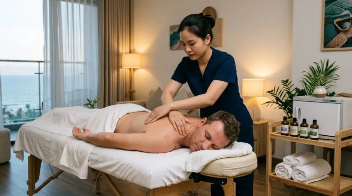 Massage at Ha Noi
