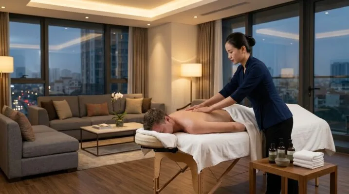 Late night hotel room massage in Hai Chau district