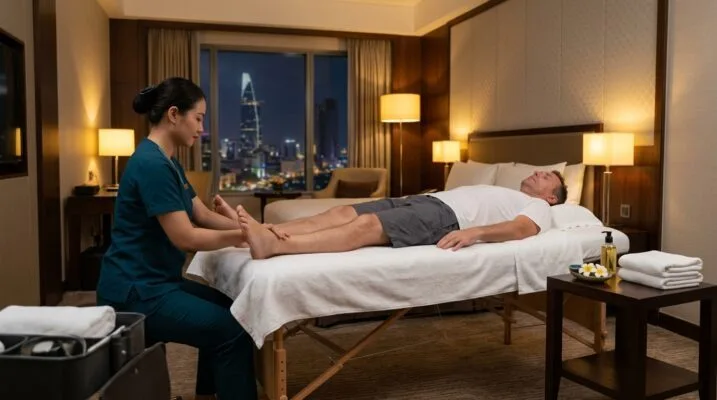 On demand private massage therapist Son Tra Da Nang
