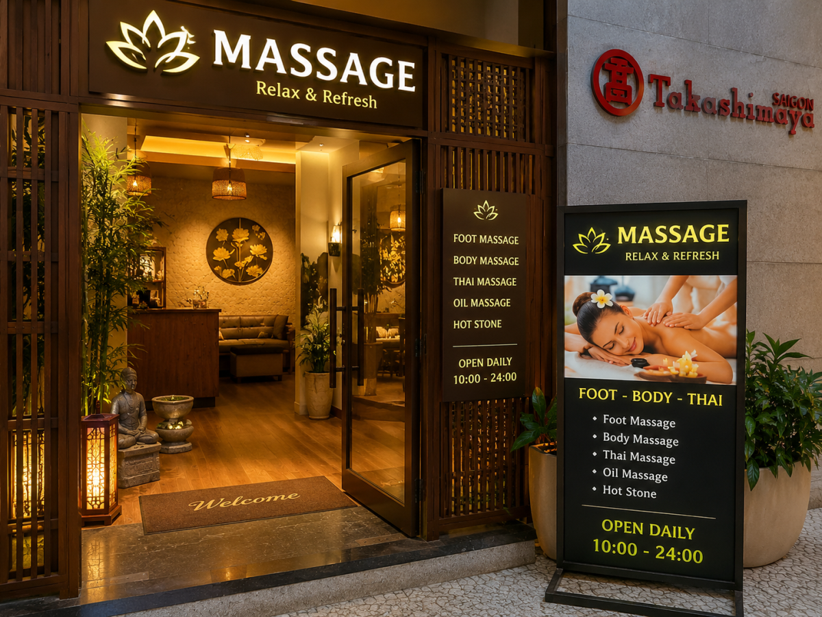Massage Near Takashimaya Saigon
