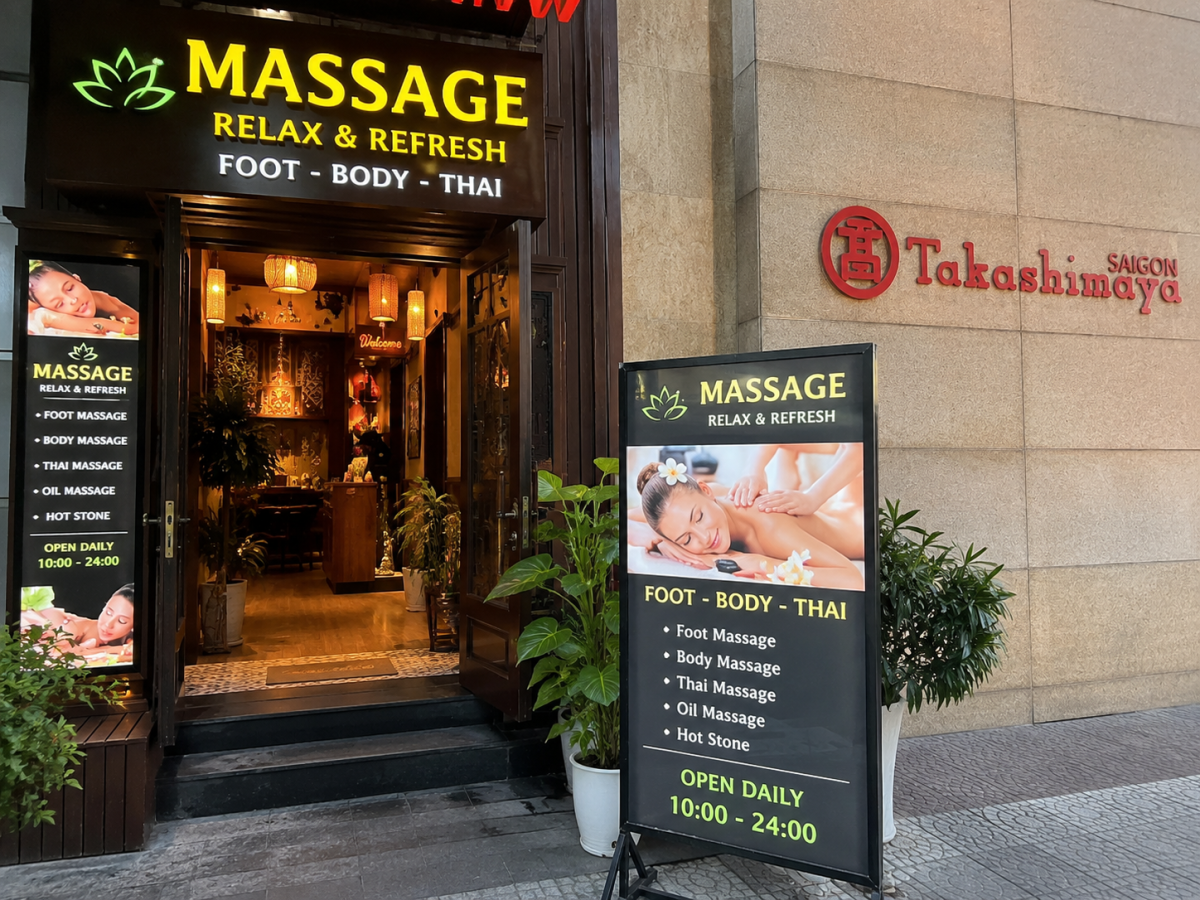 Massage Near Takashimaya Saigon