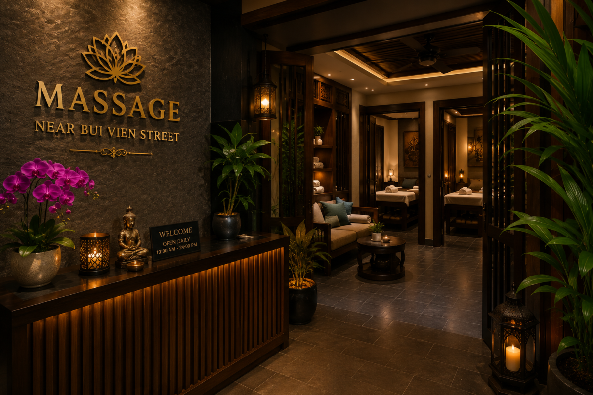 massage near Bui Vien Street