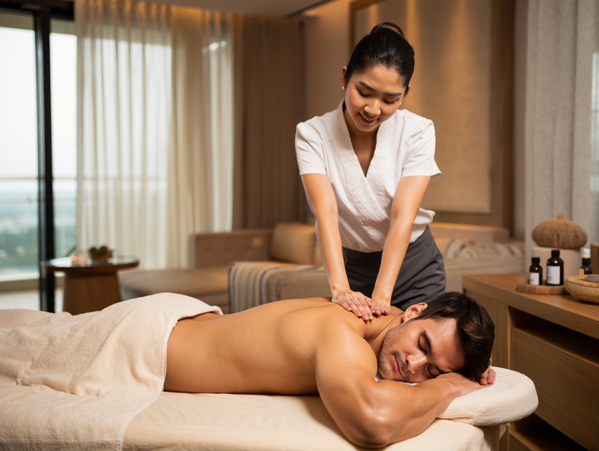 Massage at Home for Male in Da Nang