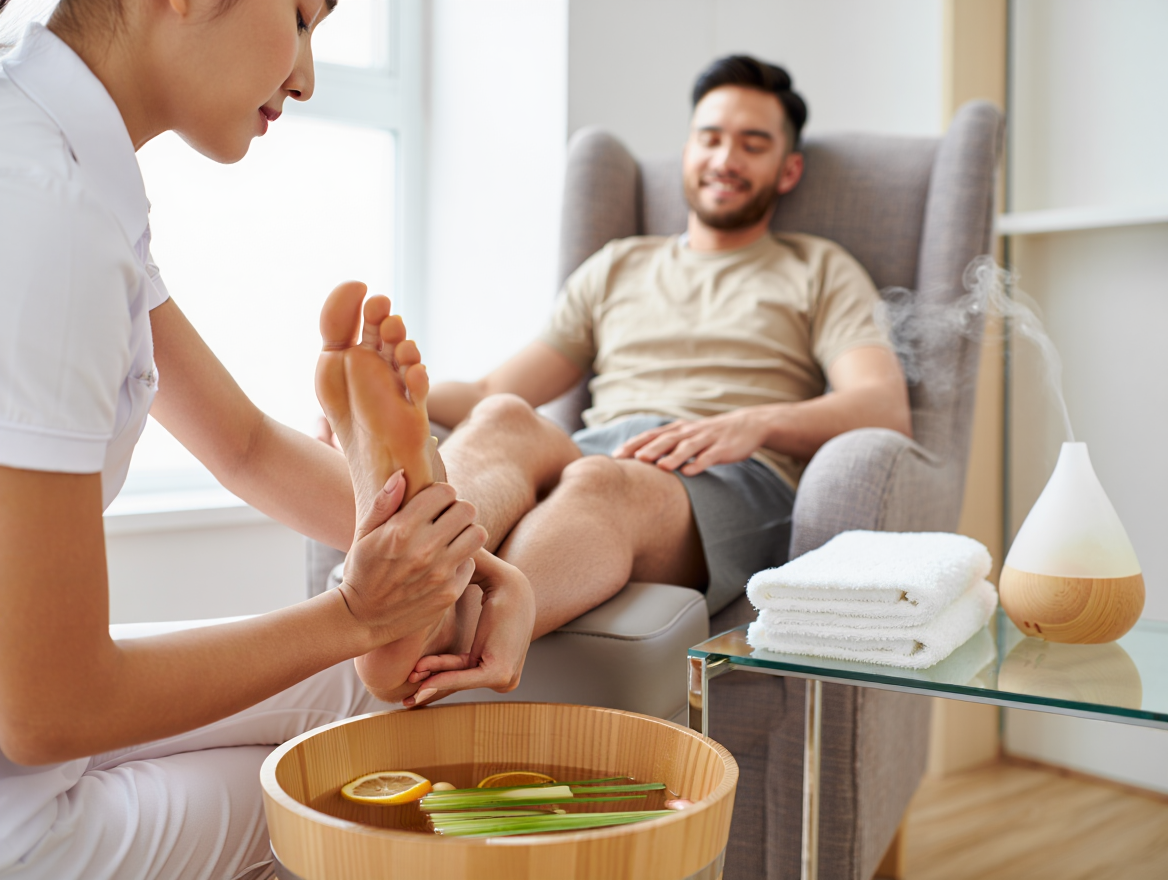 Foot and Body Massage at Home Sai Gon