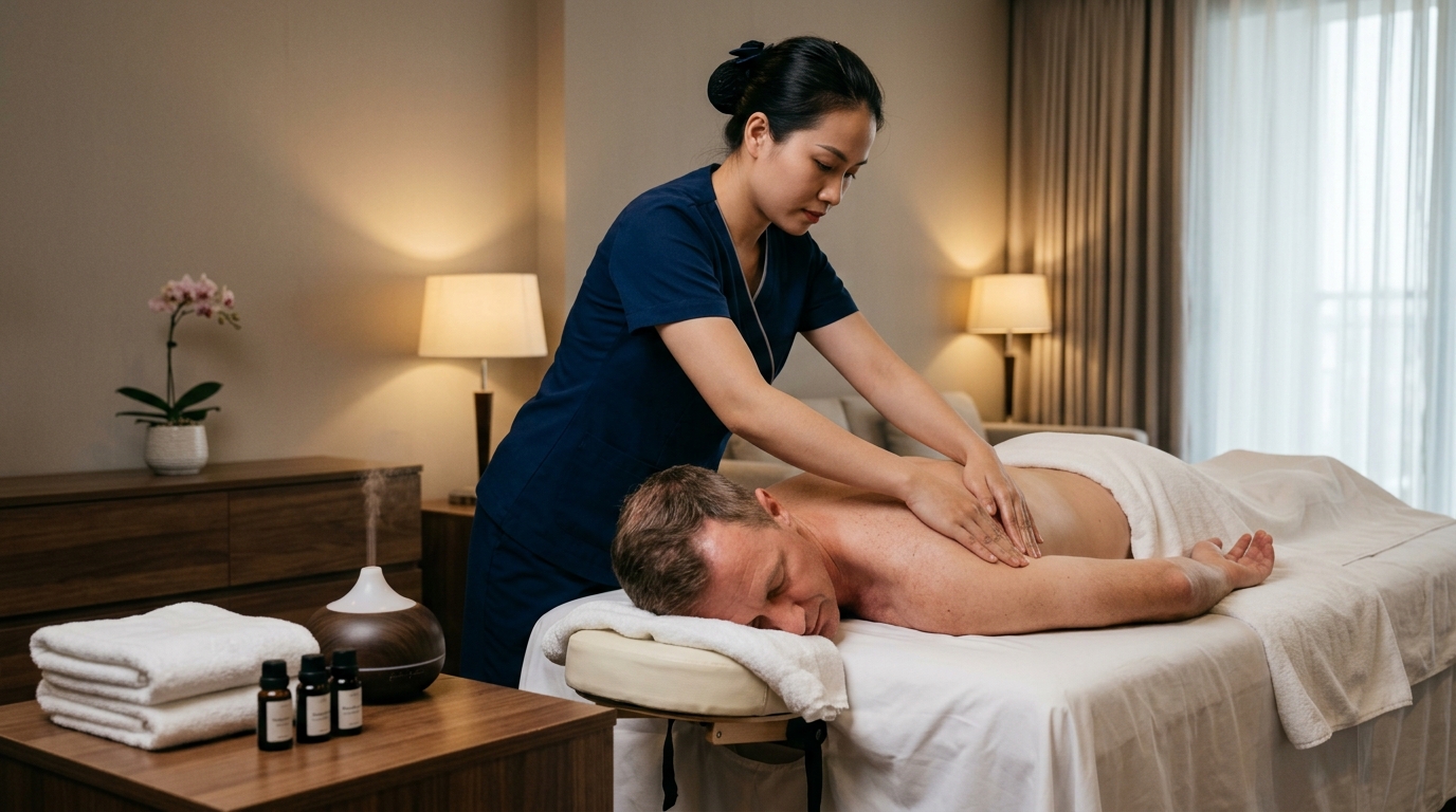 professional thai massage at villa in Tay Ho