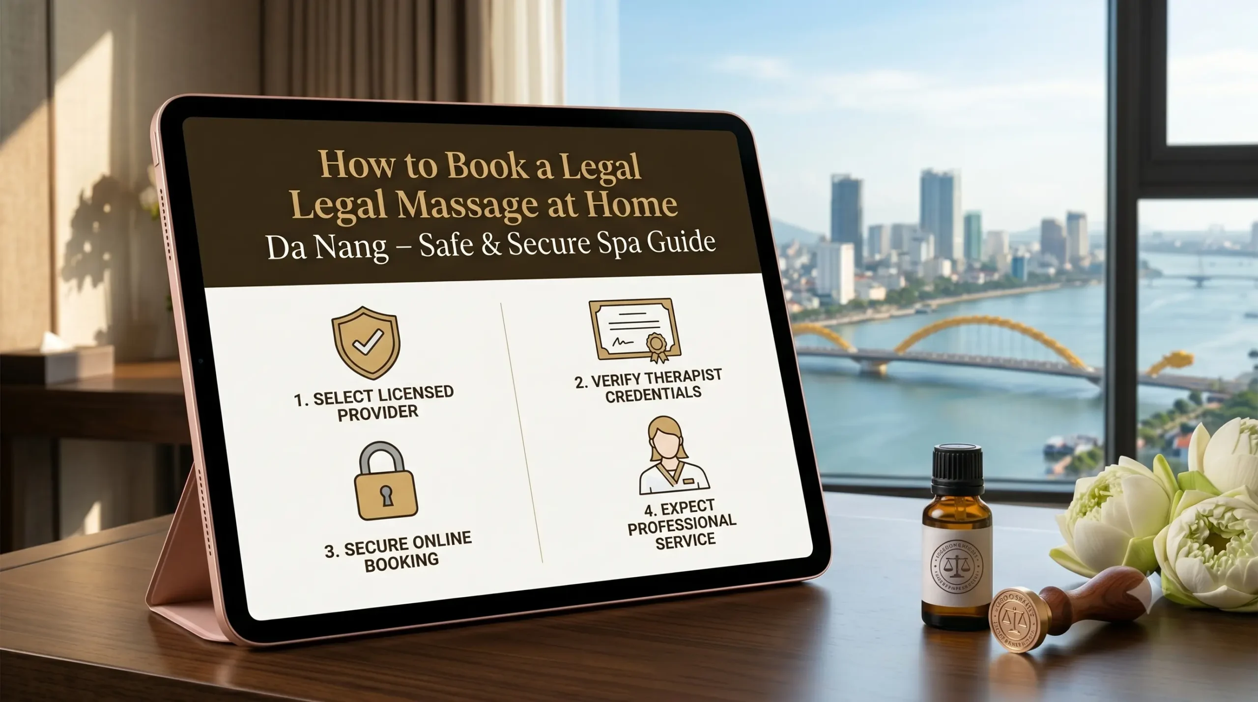 How to Book a Legal Massage at Home Da Nang – Safe & Secure Spa Guide