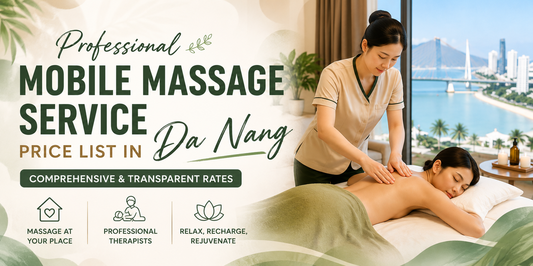 Professional Mobile Massage Service Price List in Da Nang – Comprehensive & Transparent Rates
